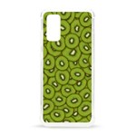 Kiwi Fruit Pattern Green Background Samsung Galaxy S20 6.2 Inch TPU UV Case