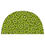 Kiwi Fruit Pattern Green Background Anti Scalding Pot Cap