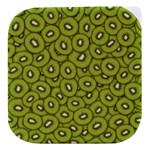 Kiwi Fruit Pattern Green Background Stacked food storage container