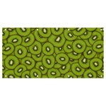 Kiwi Fruit Pattern Green Background Banner and Sign 8  x 4 