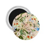 Textile Fabric Tropical 2.25  Magnets