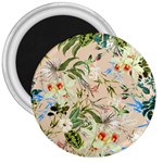 Textile Fabric Tropical 3  Magnets