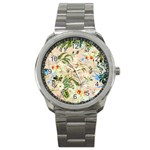 Textile Fabric Tropical Sport Metal Watch