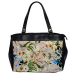 Textile Fabric Tropical Oversize Office Handbag