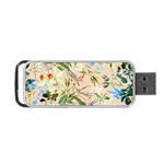 Textile Fabric Tropical Portable USB Flash (One Side)