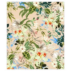 Textile Fabric Tropical Drawstring Pouch (XS) from ArtsNow.com Front