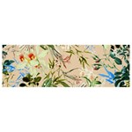 Textile Fabric Tropical Banner and Sign 9  x 3 