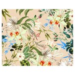 Textile Fabric Tropical Premium Plush Fleece Blanket (Medium)