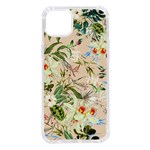 Textile Fabric Tropical iPhone 14 Plus TPU UV Print Case