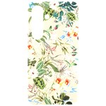 Textile Fabric Tropical Samsung Galaxy S24 6.2 Inch Black TPU UV Case