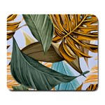 Monstera Palm Leaves Plants Large Mousepad