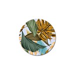 Monstera Palm Leaves Plants Golf Ball Marker