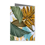 Monstera Palm Leaves Plants Mini Greeting Cards (Pkg of 8)