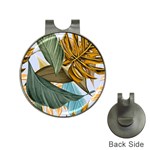 Monstera Palm Leaves Plants Hat Clips with Golf Markers