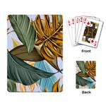 Monstera Palm Leaves Plants Playing Cards Single Design (Rectangle)