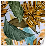 Monstera Palm Leaves Plants Canvas 12  x 12 