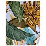 Monstera Palm Leaves Plants Canvas 12  x 16 