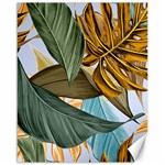 Monstera Palm Leaves Plants Canvas 16  x 20 