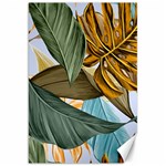 Monstera Palm Leaves Plants Canvas 20  x 30 