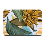 Monstera Palm Leaves Plants Small Doormat