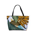 Monstera Palm Leaves Plants Classic Shoulder Handbag