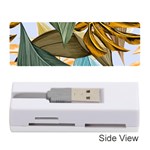 Monstera Palm Leaves Plants Memory Card Reader (Stick)