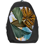 Monstera Palm Leaves Plants Backpack Bag