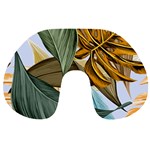 Monstera Palm Leaves Plants Travel Neck Pillow