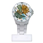 Monstera Palm Leaves Plants Plastic Nurses Watch