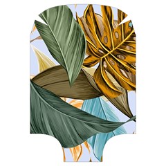 Monstera Palm Leaves Plants Luggage Cover (Large) from ArtsNow.com Front