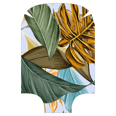 Monstera Palm Leaves Plants Luggage Cover (Large) from ArtsNow.com Back