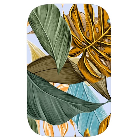 Monstera Palm Leaves Plants Belt Pouch Bag (Small) from ArtsNow.com Back