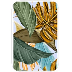 Monstera Palm Leaves Plants Belt Pouch Bag (Large) from ArtsNow.com Back