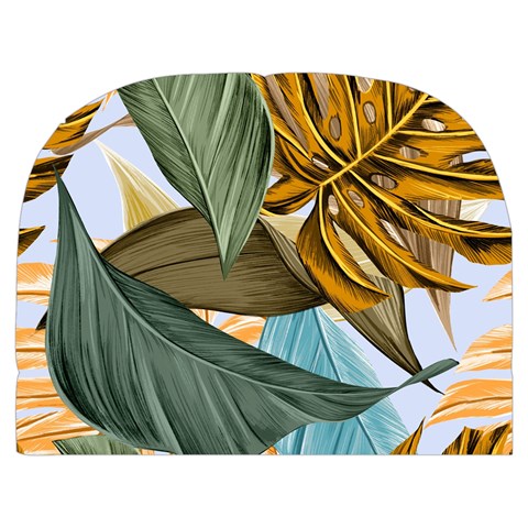 Monstera Palm Leaves Plants Make Up Case (Medium) from ArtsNow.com Back