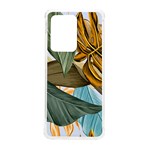 Monstera Palm Leaves Plants Samsung Galaxy S20 Ultra 6.9 Inch TPU UV Case