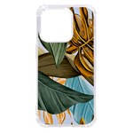 Monstera Palm Leaves Plants iPhone 14 Pro TPU UV Print Case