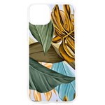 Monstera Palm Leaves Plants iPhone 15 Pro TPU UV Print Case