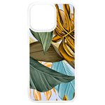 Monstera Palm Leaves Plants iPhone 15 Pro Max TPU UV Print Case