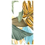 Monstera Palm Leaves Plants Samsung Galaxy S24 Ultra 6.9 Inch Black TPU UV Case