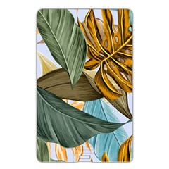 Monstera Palm Leaves Plants Name Card Style USB Flash Drive from ArtsNow.com Back