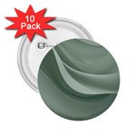 Silky Sage Abstract Elegant Print Design 2.25  Buttons (10 pack) 