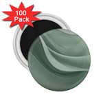 Silky Sage Abstract Elegant Print Design 2.25  Magnets (100 pack) 