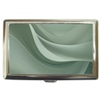 Silky Sage Abstract Elegant Print Design Cigarette Money Case