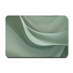 Silky Sage Abstract Elegant Print Design Small Doormat