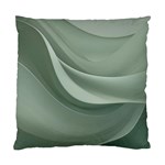 Silky Sage Abstract Elegant Print Design Standard Cushion Case (One Side)