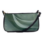 Silky Sage Abstract Elegant Print Design Shoulder Clutch Bag