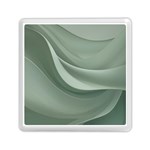 Silky Sage Abstract Elegant Print Design Memory Card Reader (Square)