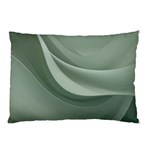 Silky Sage Abstract Elegant Print Design Pillow Case (Two Sides)