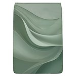 Silky Sage Abstract Elegant Print Design Removable Flap Cover (L)