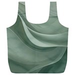 Silky Sage Abstract Elegant Print Design Full Print Recycle Bag (XXXL)